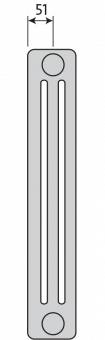 Purmo Delta Laserline AB 3180 9 секций стальной трубчатый радиатор